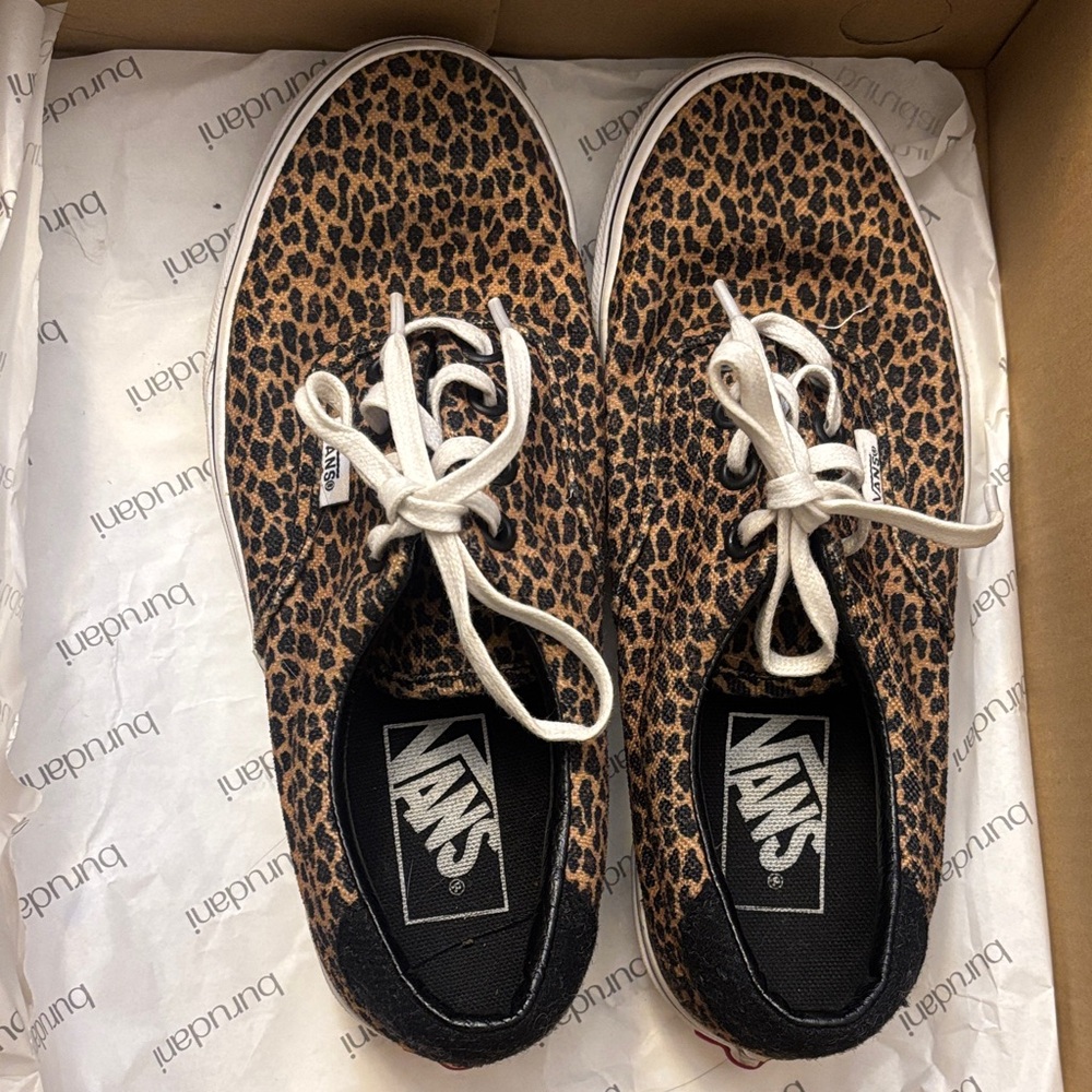 Vans Women's Leopard Print Sneakers